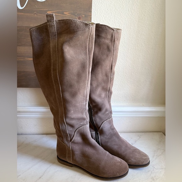Ted Baker Shoes - Ted Baker Tan Over the Knee Boots